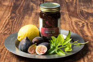 Lemon Fig + Basil Jam