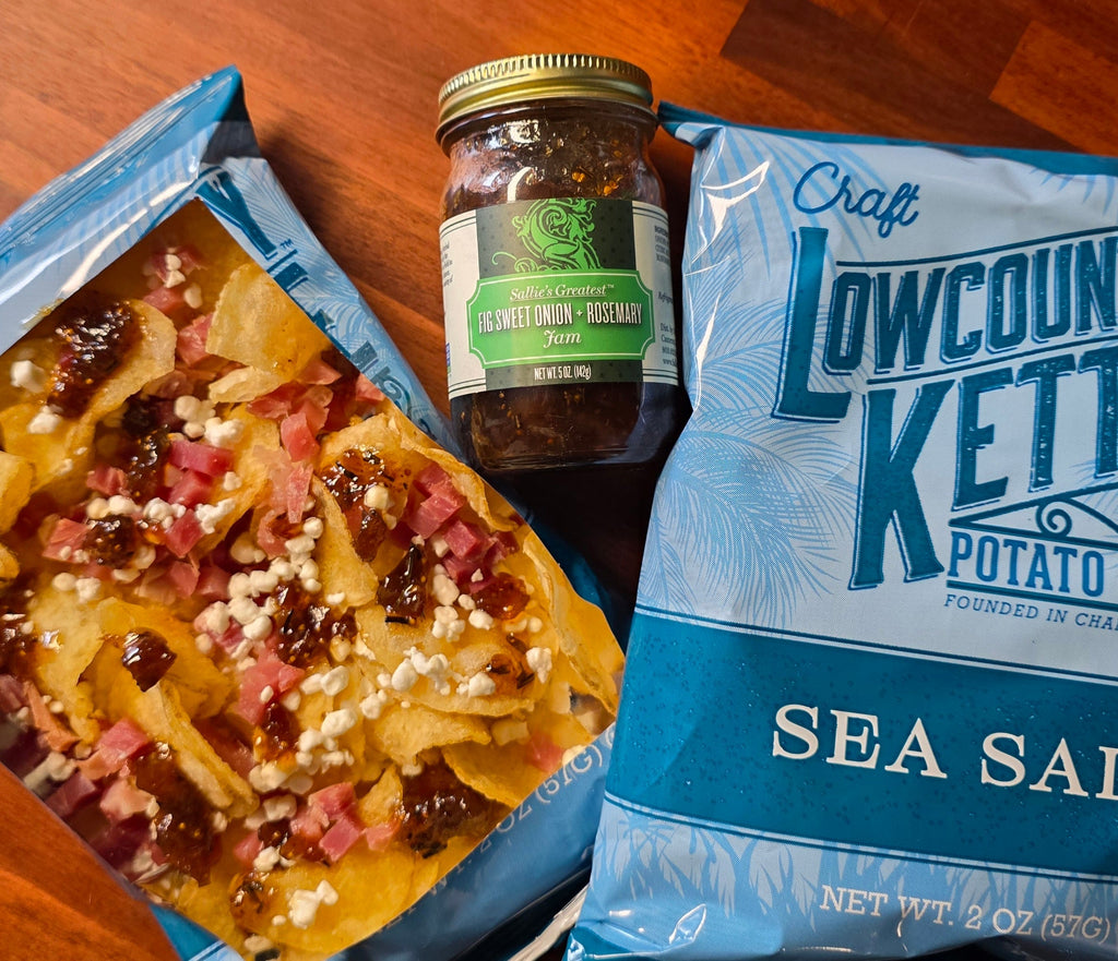 South Carolina–Style Charcuterie Nachos