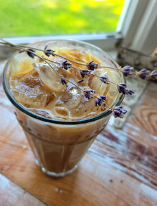 Blueberry + Lavender Iced Coffee