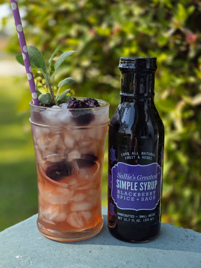 Blackberry Spice + Sage Refresher