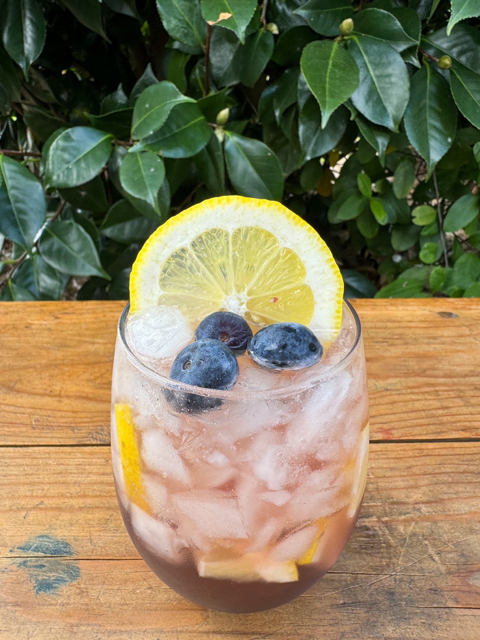 Blueberry + Lavender Sangria